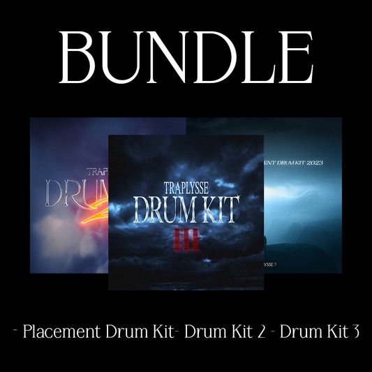 (BUNDLE) Traplysse Drum Kit
